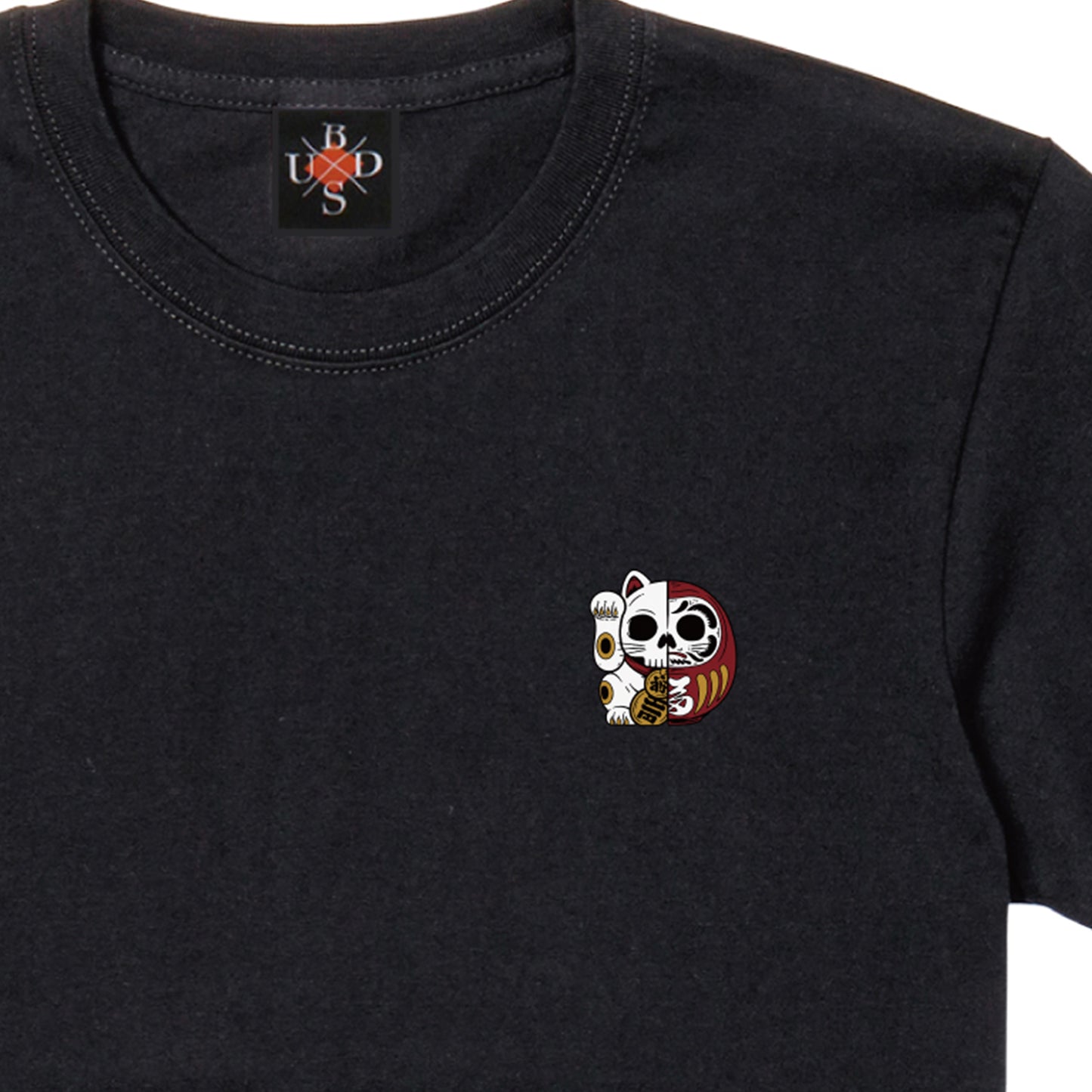MANEKIDARUMA SKULL T-SHIRT