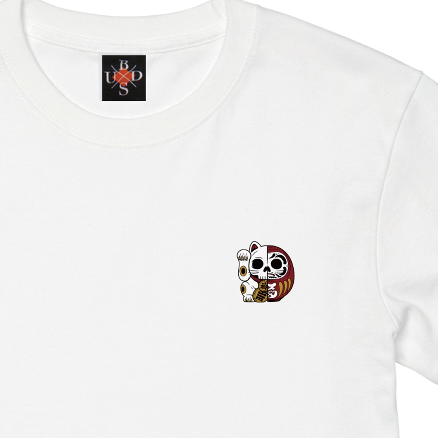 MANEKIDARUMA SKULL T-SHIRT