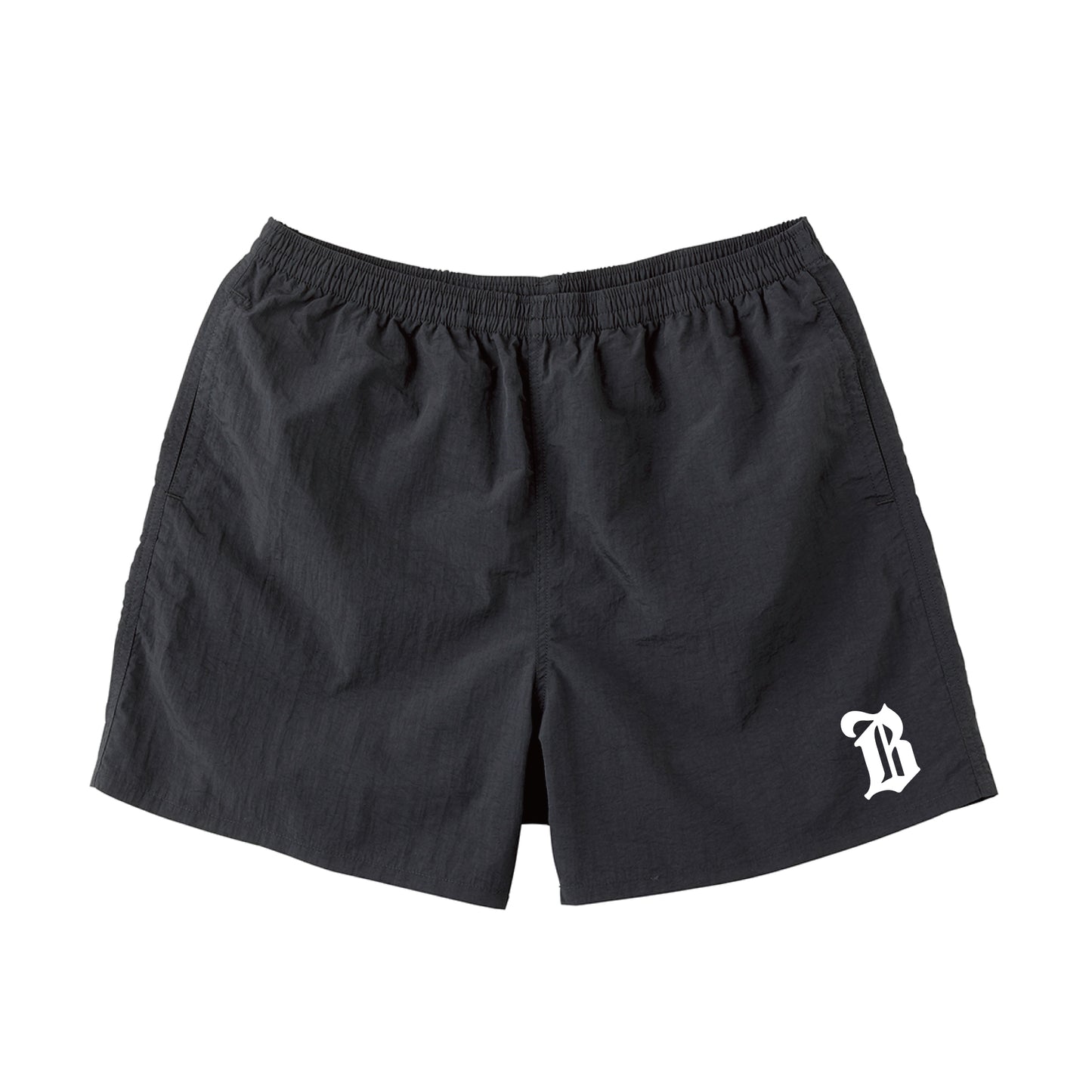 GOTHIC LOGO NYLON SHORTS