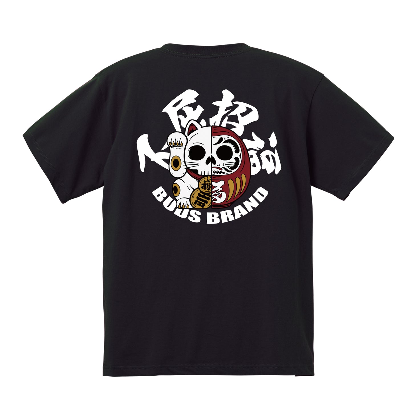 MANEKIDARUMA SKULL T-SHIRT