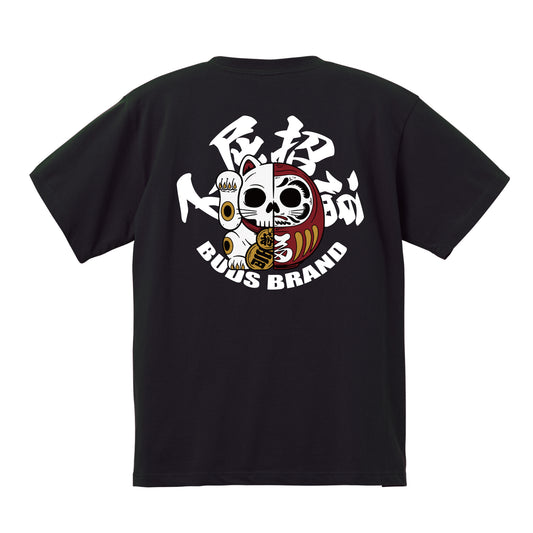 MANEKIDARUMA SKULL T-SHIRT