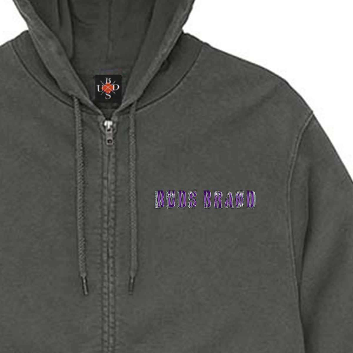 SMOKER FADE ZIP HOOD