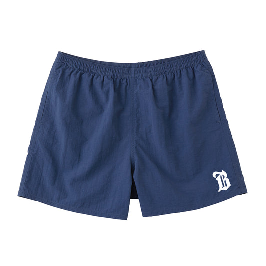 GOTHIC LOGO NYLON SHORTS