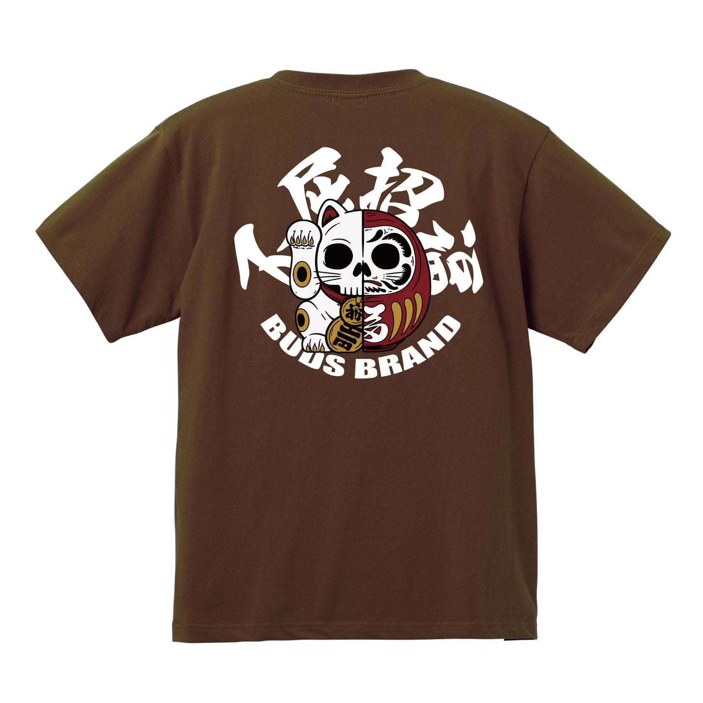 MANEKIDARUMA SKULL T-SHIRT