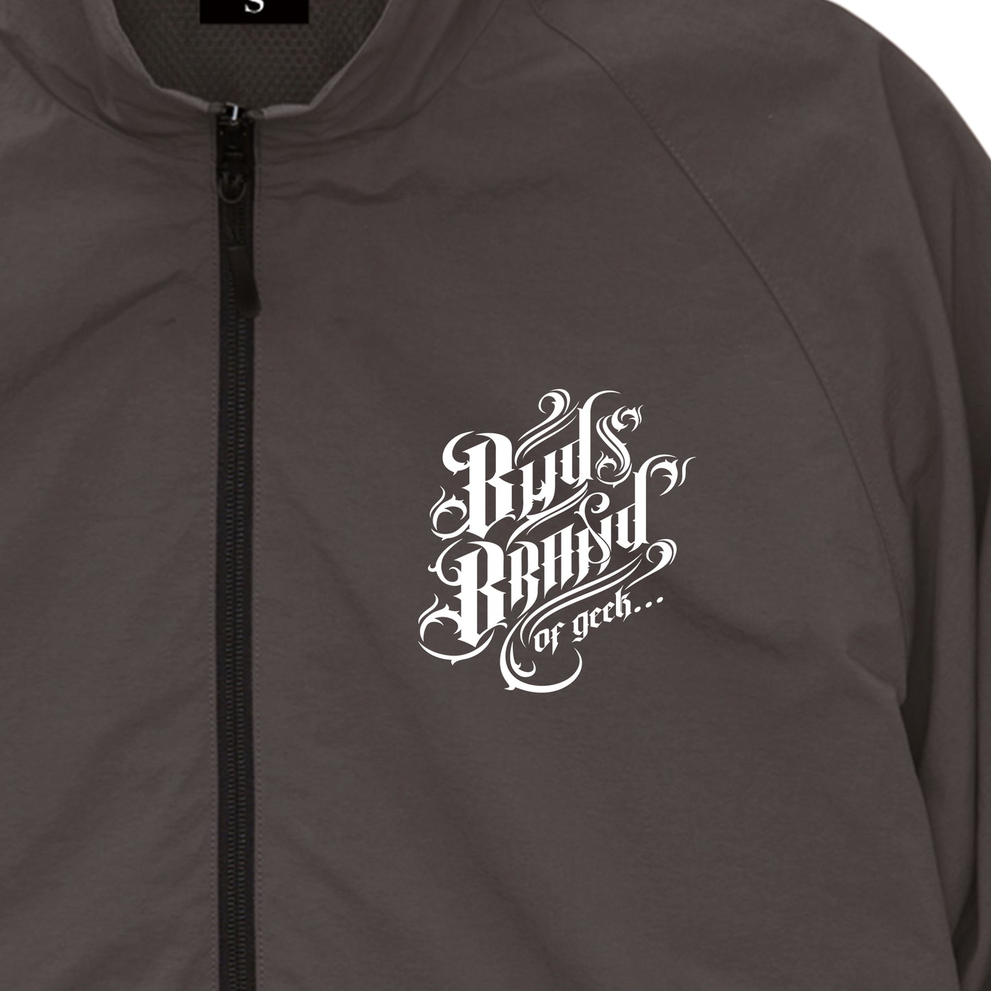 CALLIGRAPHY NYLON JACKET