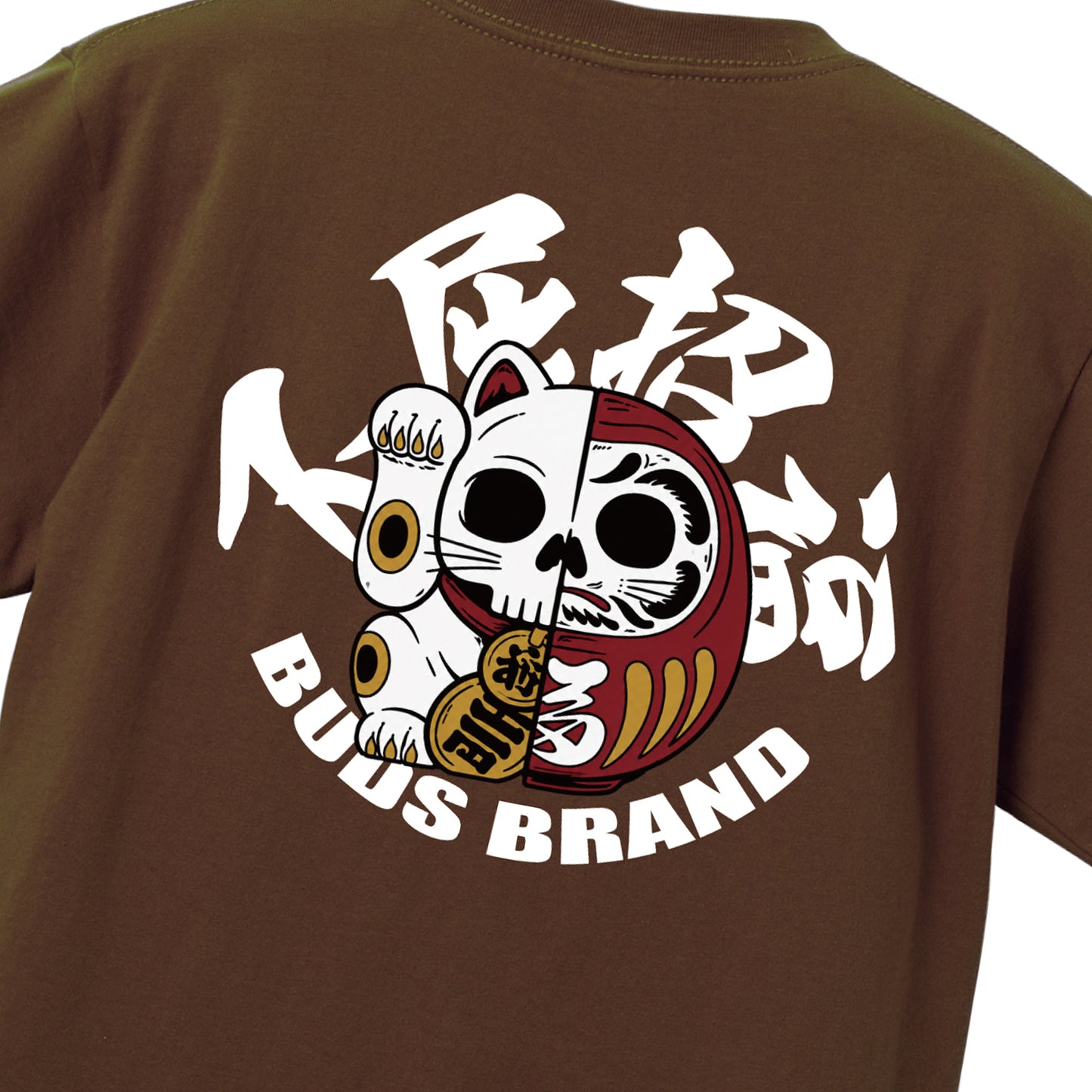MANEKIDARUMA SKULL T-SHIRT