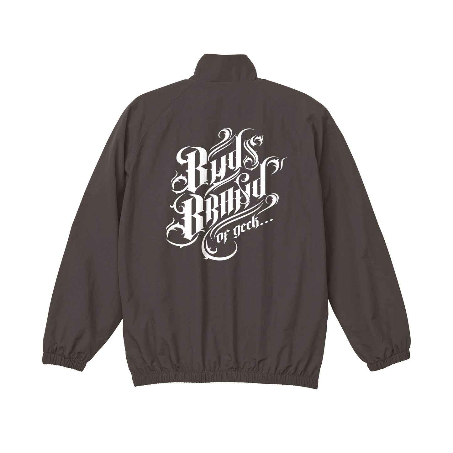CALLIGRAPHY NYLON JACKET