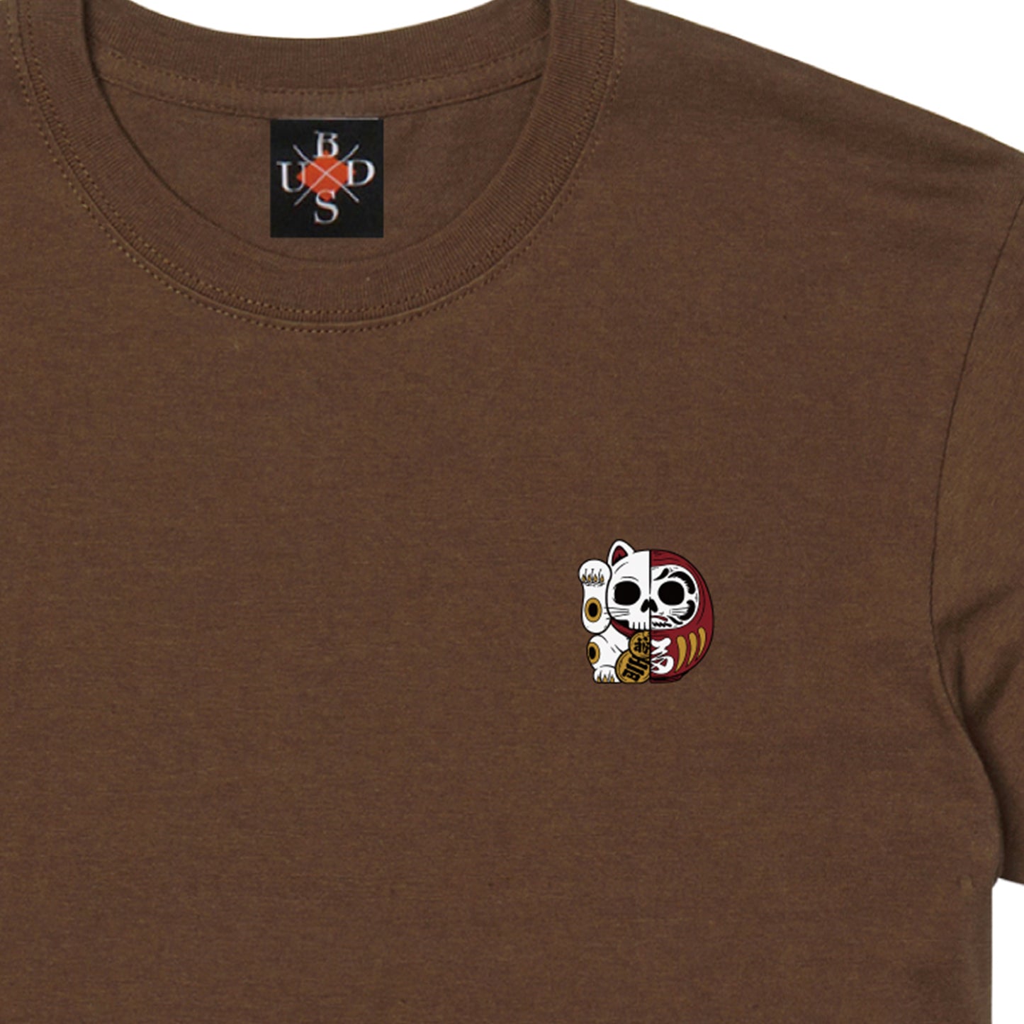 MANEKIDARUMA SKULL T-SHIRT