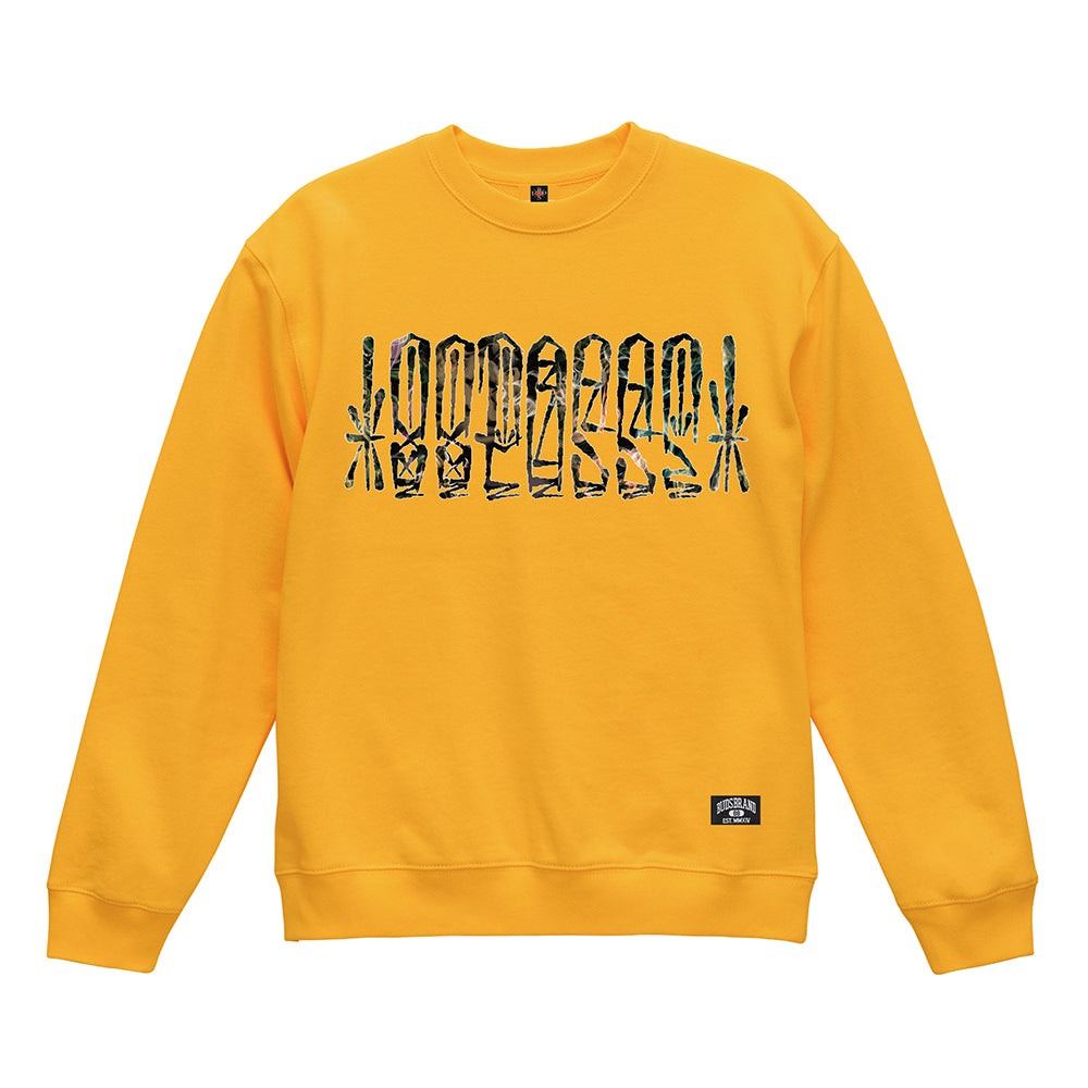 × 88POSSE LOGO LIGHT CREW SWEAT