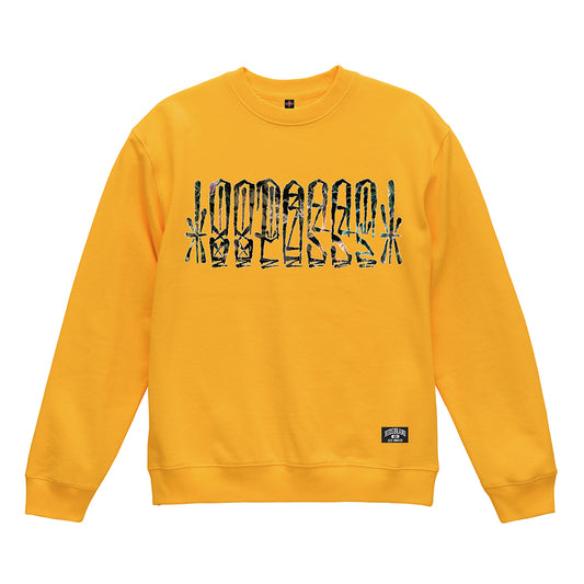 × 88POSSE LOGO LIGHT CREW SWEAT