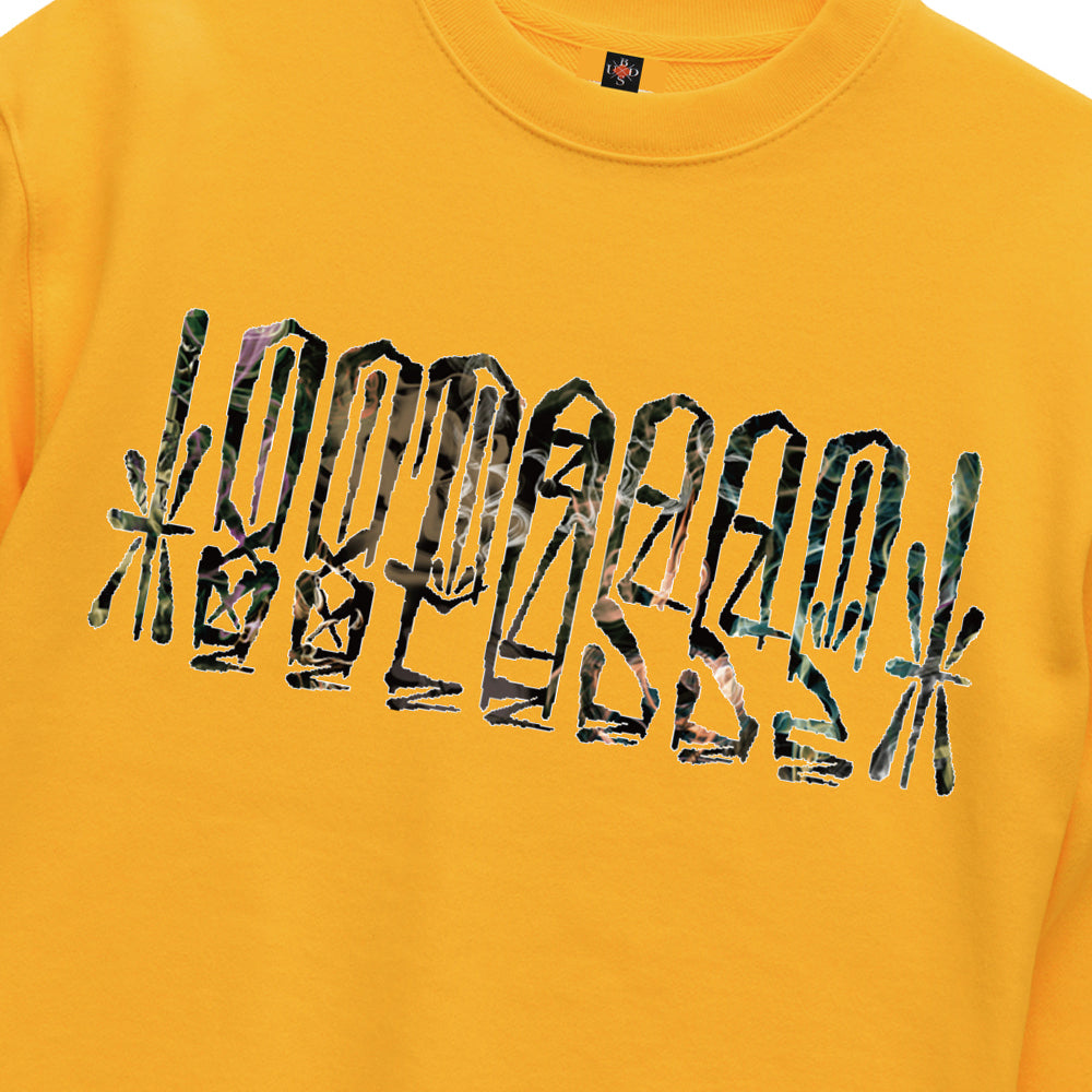 × 88POSSE LOGO LIGHT CREW SWEAT