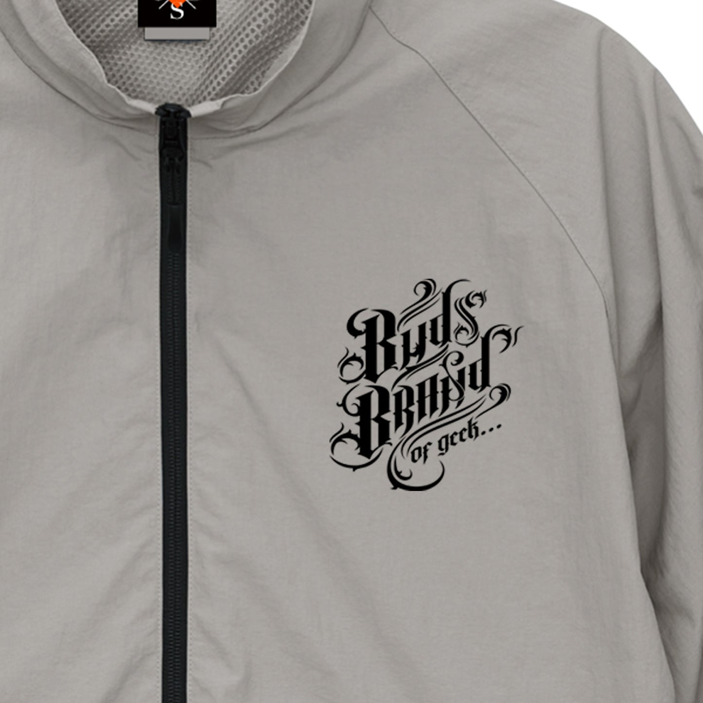 CALLIGRAPHY NYLON JACKET