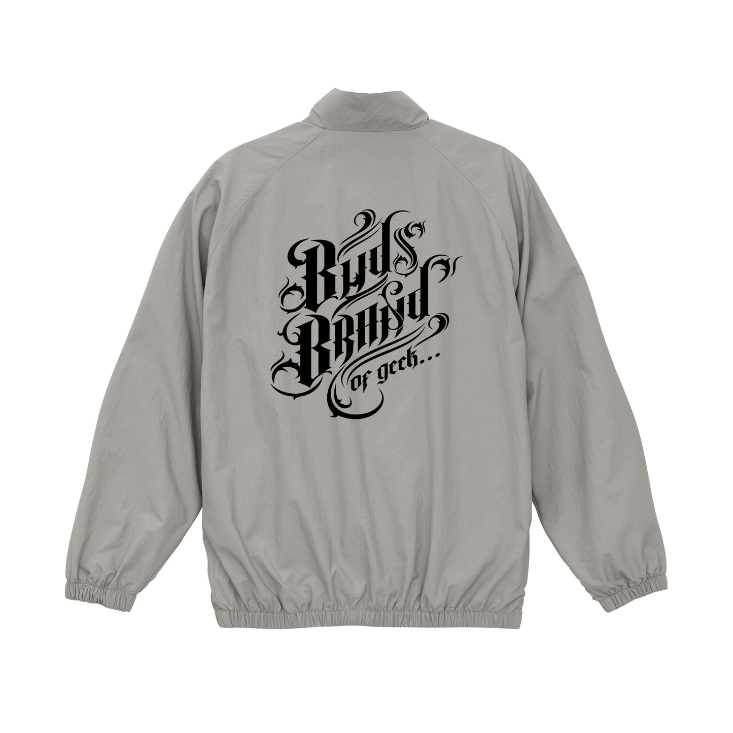 CALLIGRAPHY NYLON JACKET