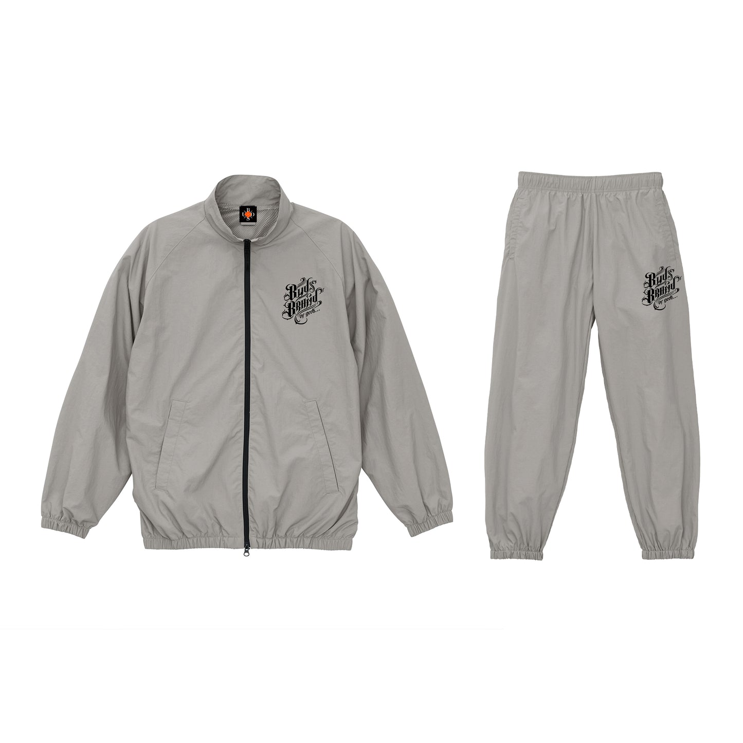 CALLIGRAPHY NYLON JACKET
