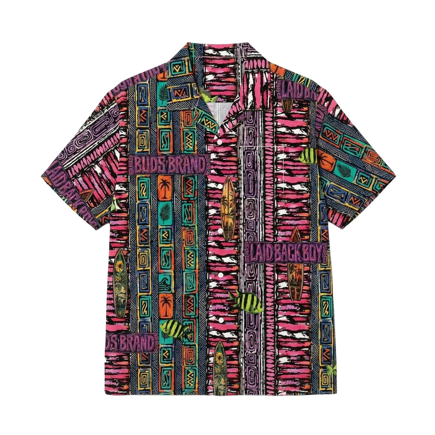 【先行受注】BUDS BRAND × LAIDBACKBOY COLLABORATION ALOHA SHIRT