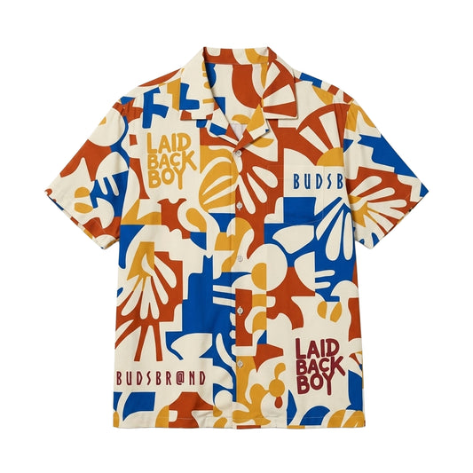 【先行受注】BUDS BRAND × LAIDBACKBOY COLLABORATION ALOHA SHIRT