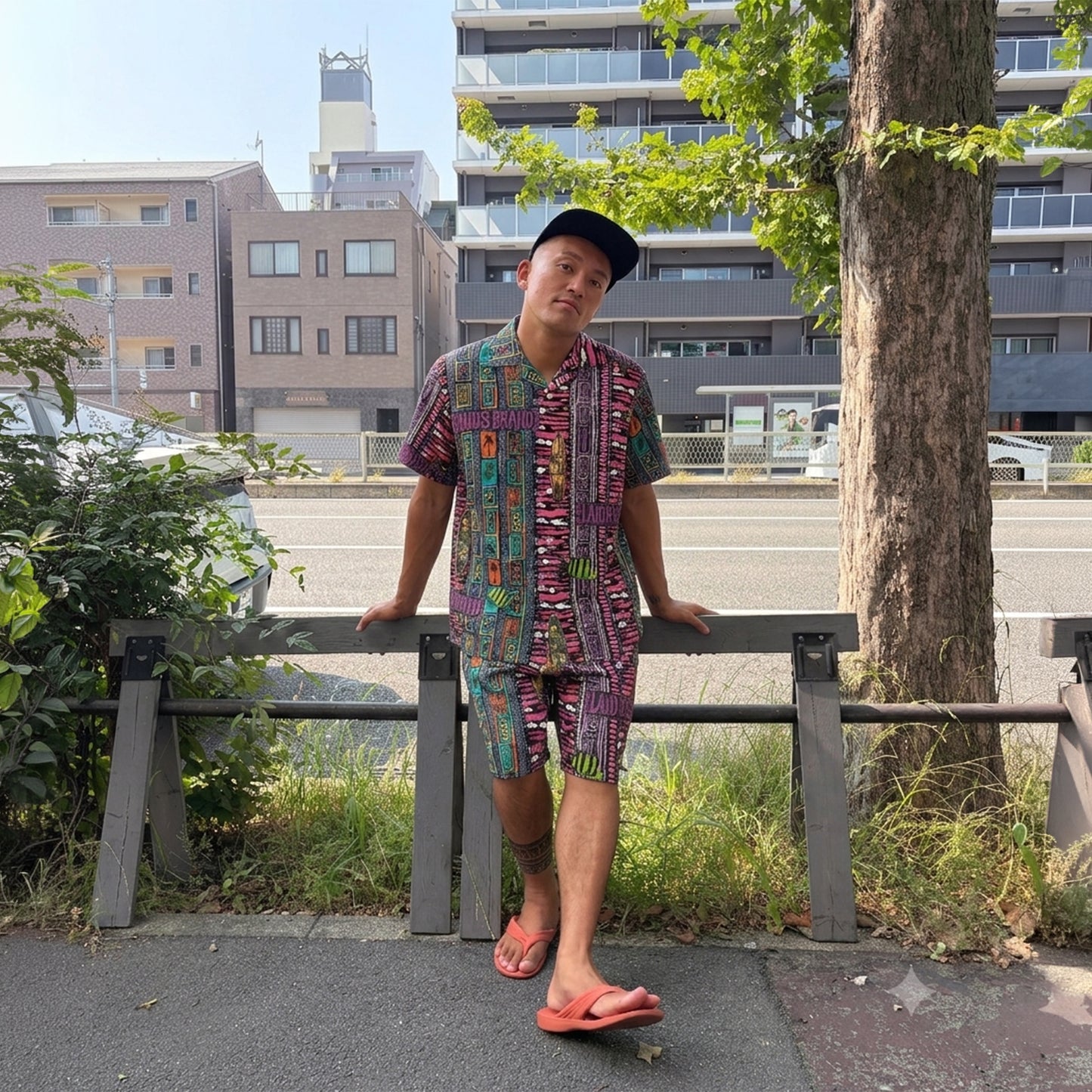 【先行受注】BUDS BRAND × LAIDBACKBOY COLLABORATION SHORTS