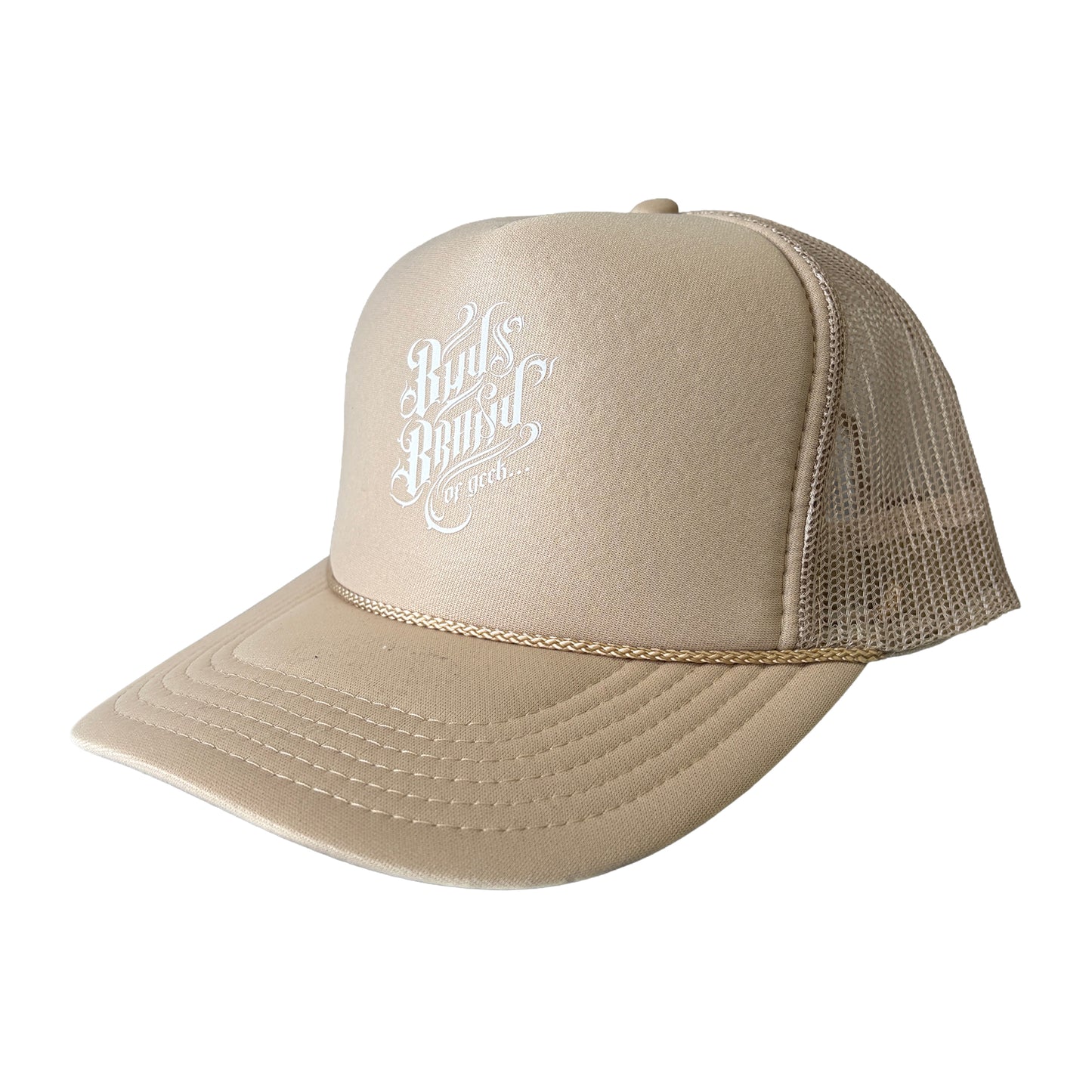 CALLIGRAPHY MESH CAP