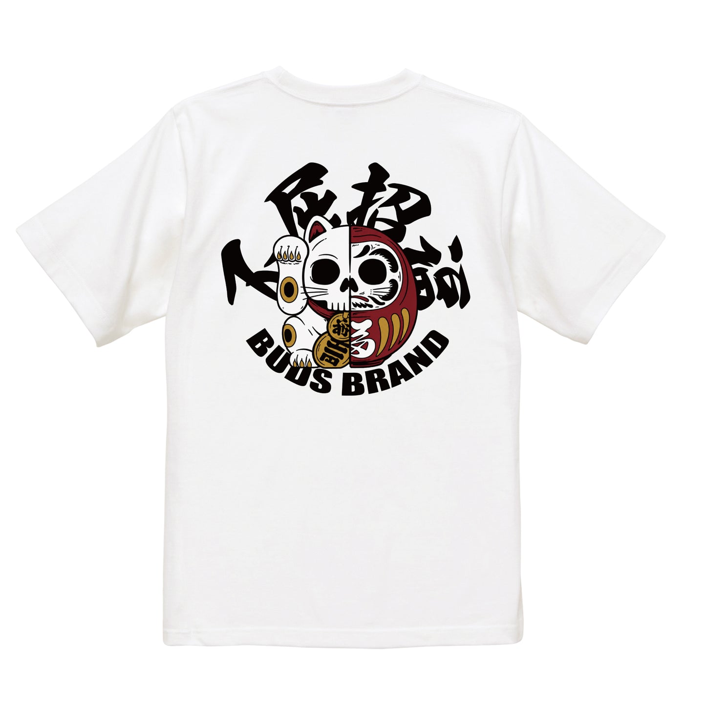 MANEKIDARUMA SKULL T-SHIRT