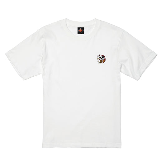 MANEKIDARUMA SKULL T-SHIRT